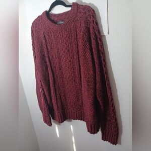 L.L. Bean Men's Crewneck Sweater - Maroon